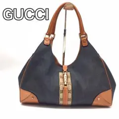 美品✨GUCCI グッチ GG柄 オールドグッチ ショルダーバッグ デニム