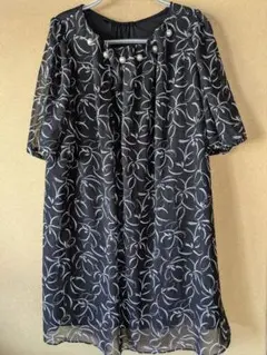 半袖チュニック 黒