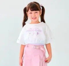 新品タグ付メゾピアノ 短丈Tシャツ＆タンクトップセット 140cm
