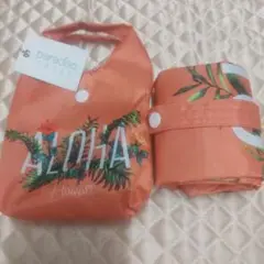 新品　ハワイABCストア高品質エコバッグ　オレンジ