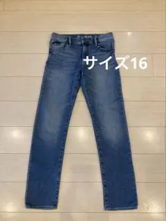 【値下げ】GAP 16 SLIM デニムパンツ ストレートレッグ