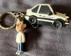 頭文字D 86ミニカーとフィギュアのキーホルダー