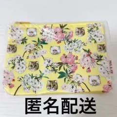 ポール&ジョー　オリジナル ファスナー ポーチ　黄色　イエロー
