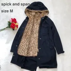 spick and span モッズコート ライナー取り外し可 レオパード M