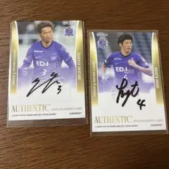 サンフレッチェ広島　2022 Ｊカード　塩谷司、荒木隼人　2枚セット