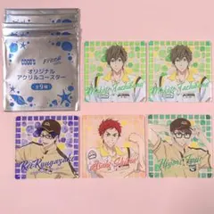 Free! FS × COCO'S オリジナルアクリルコースター 5枚セット