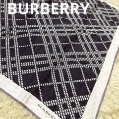 BURBERRY バーバリースカーフ シルク100%