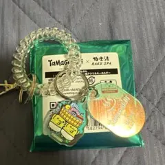 たまごっち 極楽湯 ロッカーキー風アクリルキーホルダー ちびぱっち