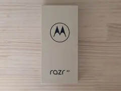 【新品未開封】motorola razr 40 (クリーム/256GB)