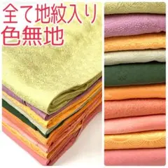 【TAMA屋】全て正絹 全て色無地 全て地紋入り まとめ売り10点TM2180 2025年最新】TAMA屋の色無地の人気アイテム - メルカリ