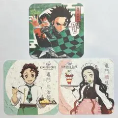 鬼滅の刃 竈門炭治郎 竈門禰豆子 アートコースター スイパラ