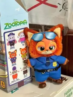 MINISO ズートピア ぬいぐるみペンダント Zootopia 警官ニック