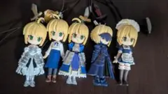 カプセルおみくじ　セイバー　5種類セット　Fate/stay night