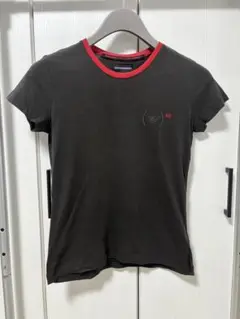 EMPORIO ARMANI ブラック　レディース　半袖Tシャツ M