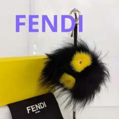 LT12 フェンディ 美品 モンスターバグズ ファーバッグチャーム