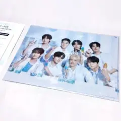ロート製薬 ATEEZ オリジナルA4クリアファイル 非売品
