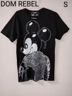 DOM REBELドムレーベル　ミッキー Tシャツ Sサイズ