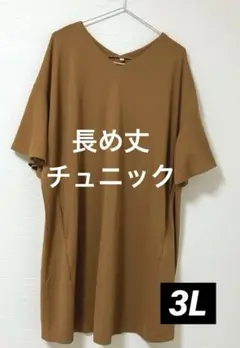 長め丈チュニック❤️3L