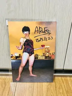 ARuFa 世界へ行く ～台湾編～ 直筆サイン カード