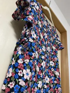 GROBAL WORKフレンチブラウス