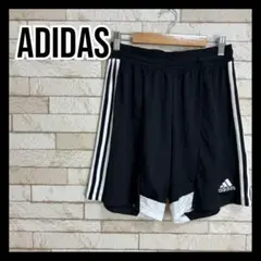 adidas ショートパンツ ハーフパンツ ズボン オシャレ ブラック 古着