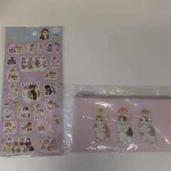 mofusand フラットシール　モフサンド　しゅうまい　ポーチこれくしょん