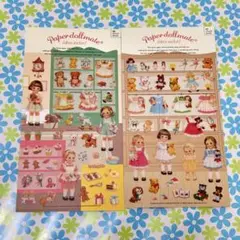 新品paper doll mate シールセット