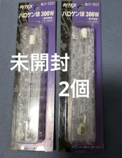 ハロゲン球300W NO.V-1301 ×2個
