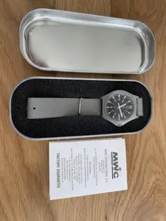 MWC グレー 腕時計(クォーツ)