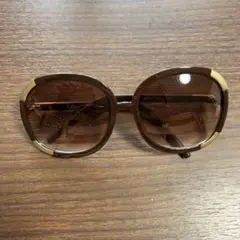 Chloé ブラウン ラウンド型サングラス
