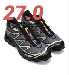 Salomon XT-6 GORETEX EBONY LUNAR ROCK