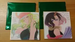 メイドラゴン特典色紙　2枚