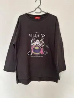 Disney ヴィランズ 長袖Tシャツ