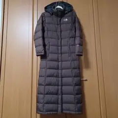 【中古】ノースフェイス 700フィル超ロングダウンコート レディースXS