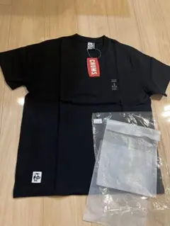 新品‼︎CHUMS ブラック Tシャツ