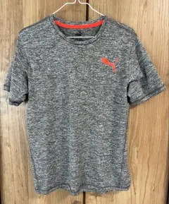 PUMA プーマ 半袖Tシャツ グレー 吸水 速乾 S