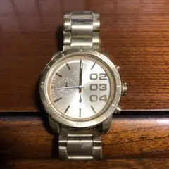 DIESEL ゴールド クロノグラフ 時計