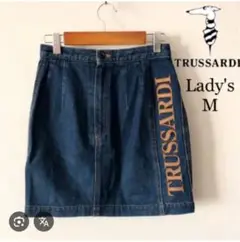 トラサルディ　デニムミニスカート
