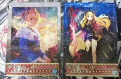 Fate ミニビジュアライズボード 2枚 セット 一番くじ FGO