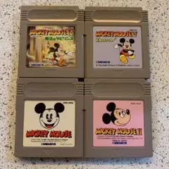 ゲームボーイ　ミッキーマウスセット