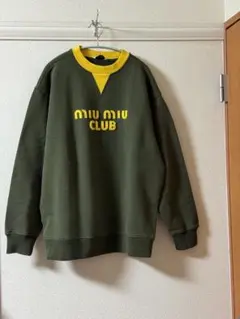 美品　miumiu 2020年モデル　スウェット　LEAGUE ピンク 楽天市場】ミュウ ミュウ Miu Miu 長袖Tシャツ 長袖Tシャツ 衣料