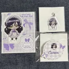 ぴちぴちピッチ　かれん　アクスタ　チャーム　お名前バッジ　セット