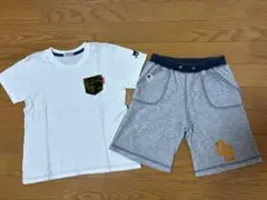 ミキハウス ダブルビー Tシャツ、ショートパンツ（130）