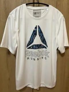 Reebok ランニング Tシャツ L ホワイト