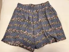 【未使用】cheek ショートパンツ　花柄
