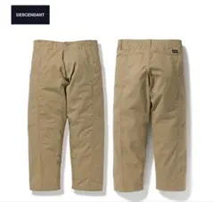DESCENDANT EGGPLANT CANVAS TROUSERS