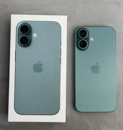 iPhone16本体128g 中古極美品 ティール