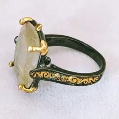 ＊NEW＊ トルコ製 ハンドメイド 天然石 リング シルバー925