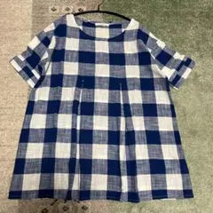 peniphass チェック柄チュニック