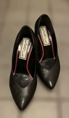 UNITED ARROWS ブラック ハイヒール パンプス 24.5cm